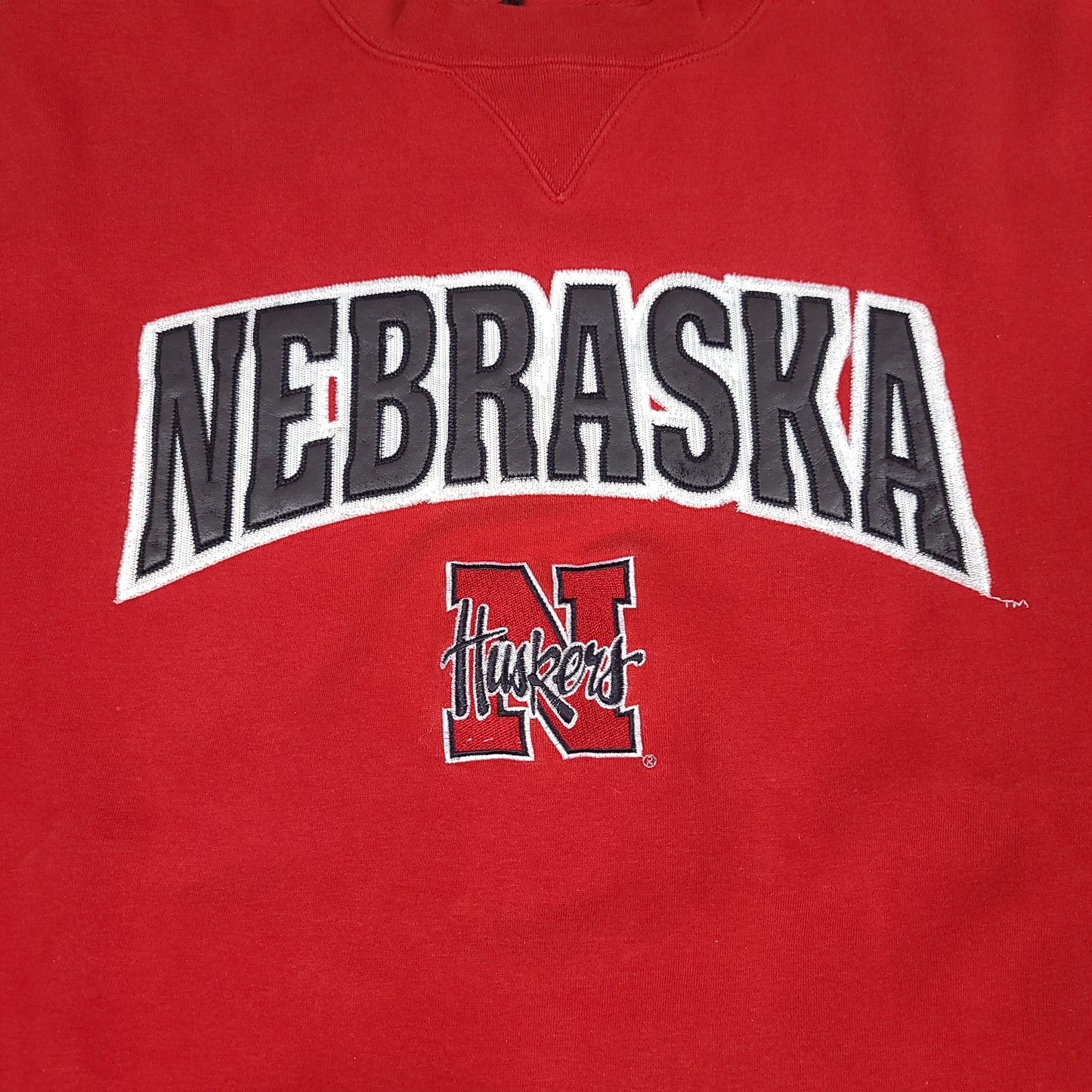 Vintage University of Nebraska adidas Red Sweatshirt