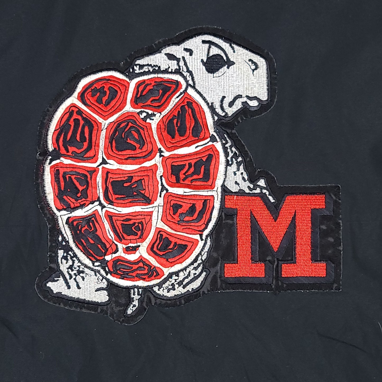Vintage University of Maryland Terrapins Black & Red Starter Jacket