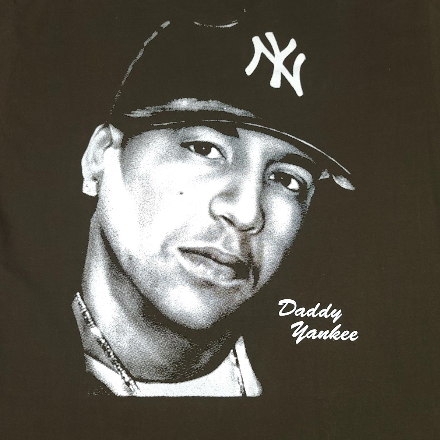 Vintage Y2K Daddy Yankee New York Yankees Brown Tee