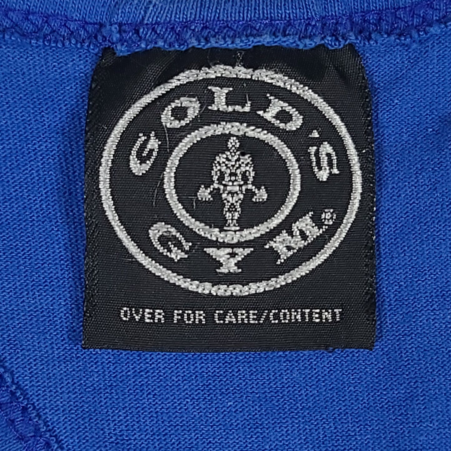 Vintage Golds Gym California Blue Tank Top