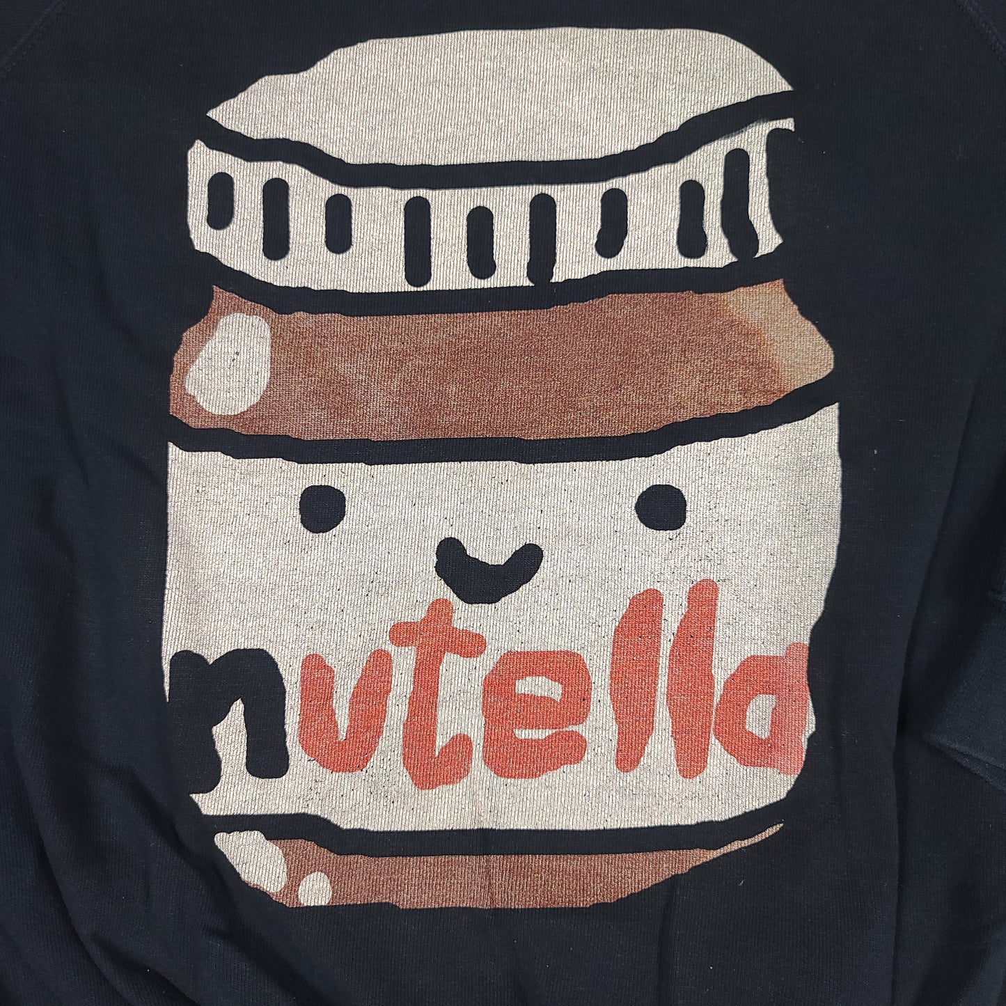 Nutella Jar Black Sweatshirt