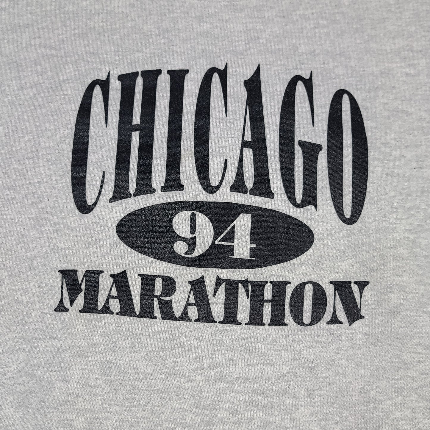 Vintage 1994 Chicago Marathon Gray Sweatshirt