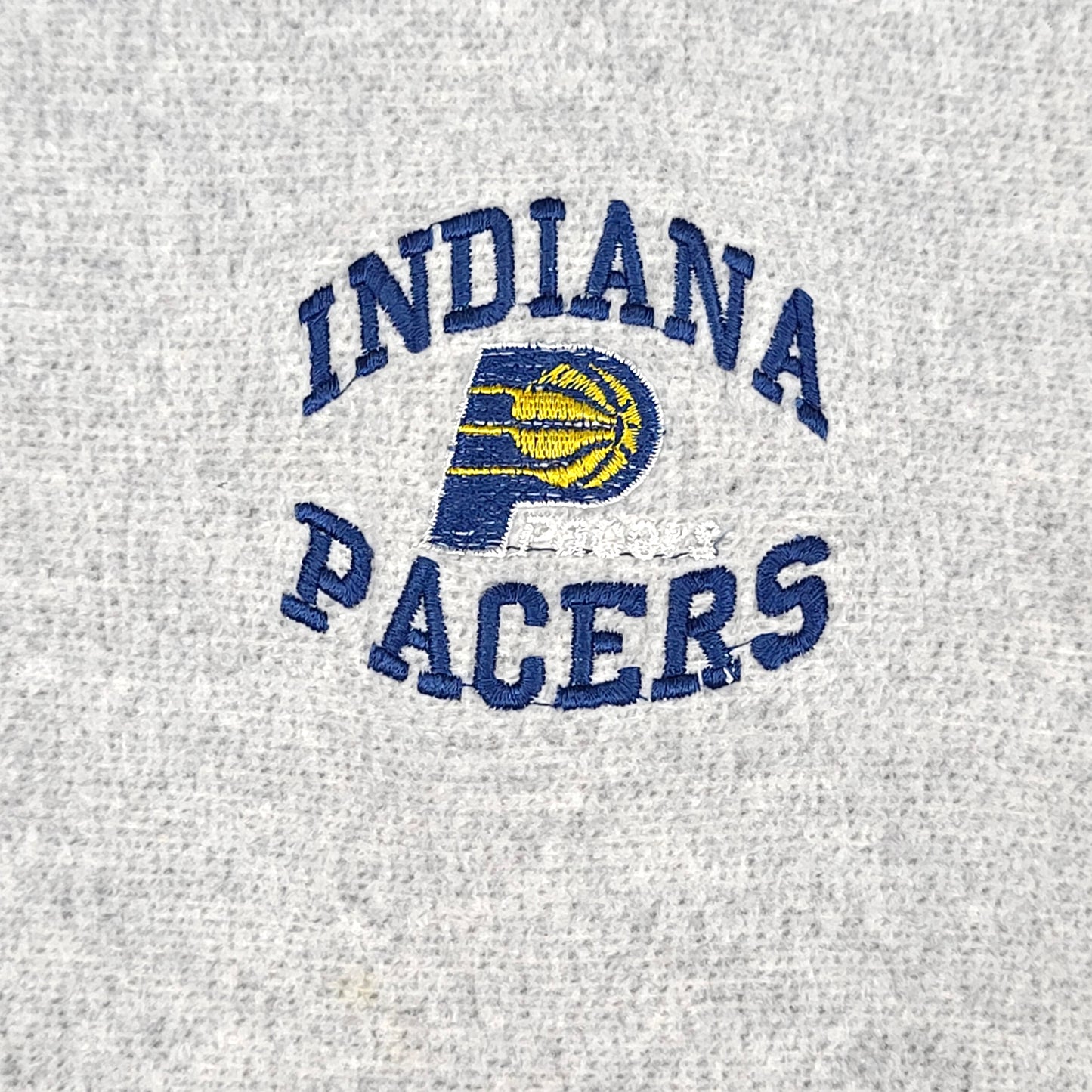 Vintage Indiana Pacers The Edge Reverse Gray Sweatshirt