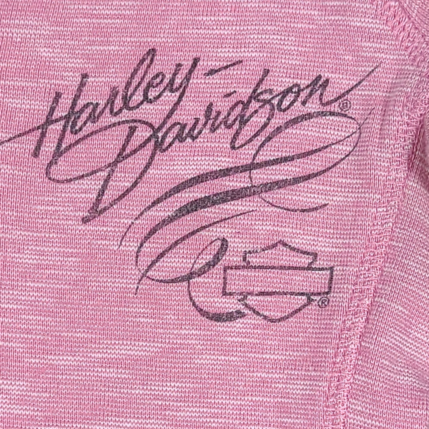 Harley Davidson Pink Long Sleeve Tee