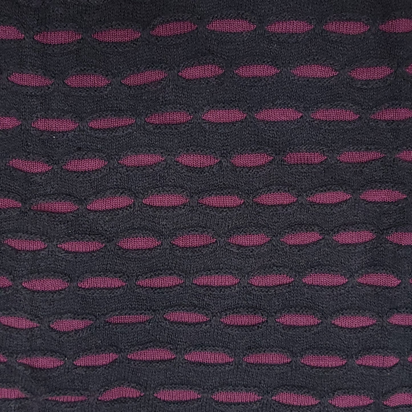 Vintage Ungaro Purple Coogi Style Sweater