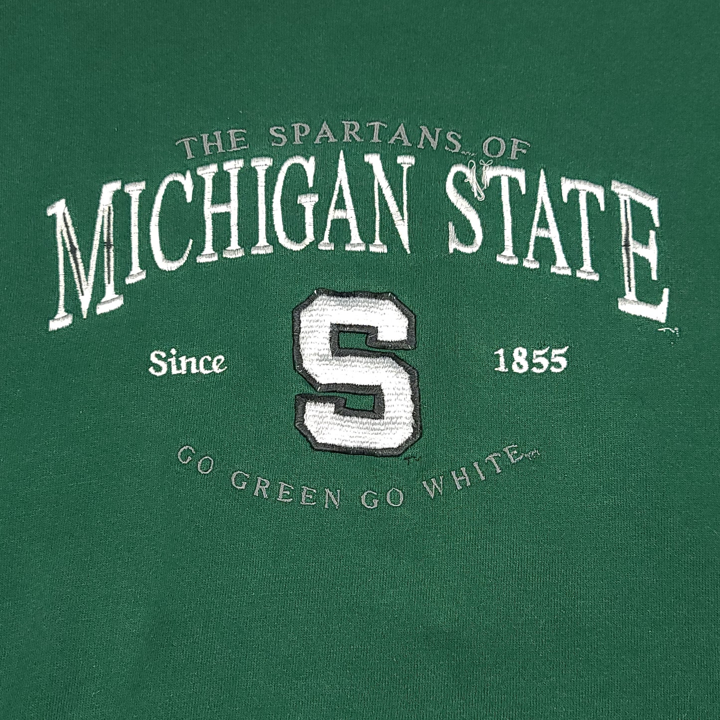 Vintage Michigan State University Green Sweatshirt
