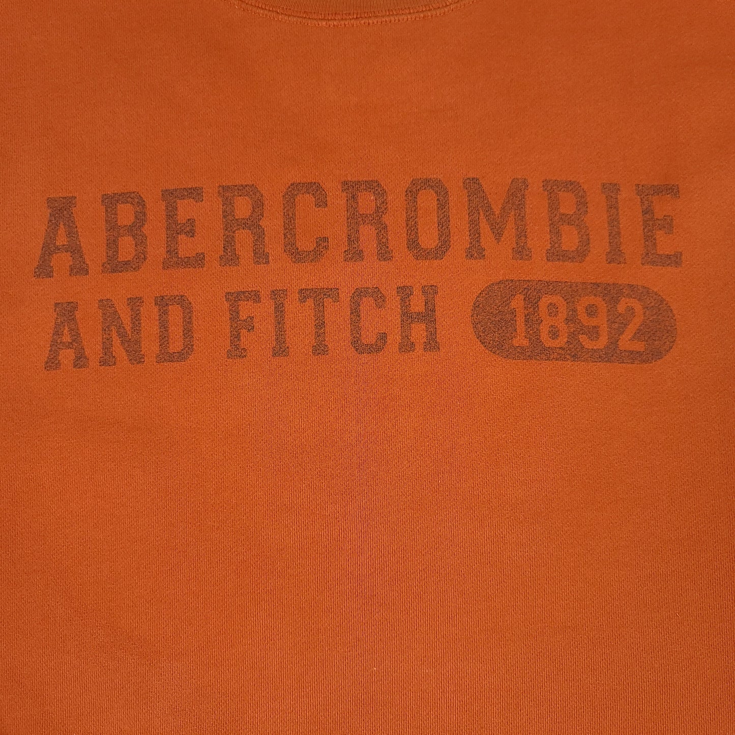 Vintage Y2K Orange Abercrombie Sweatshirt