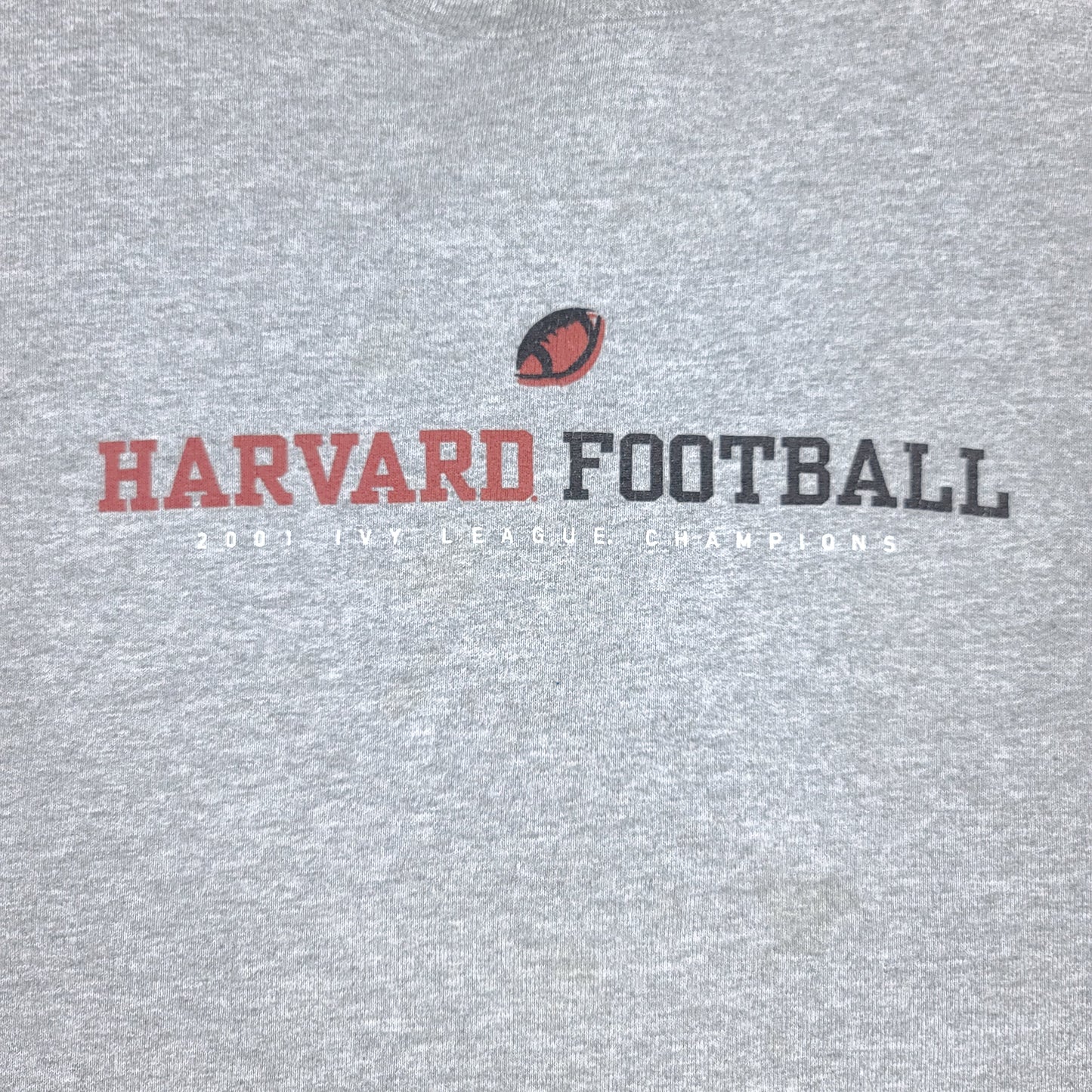 Vintage Harvard University Football Gray Sweatshirt