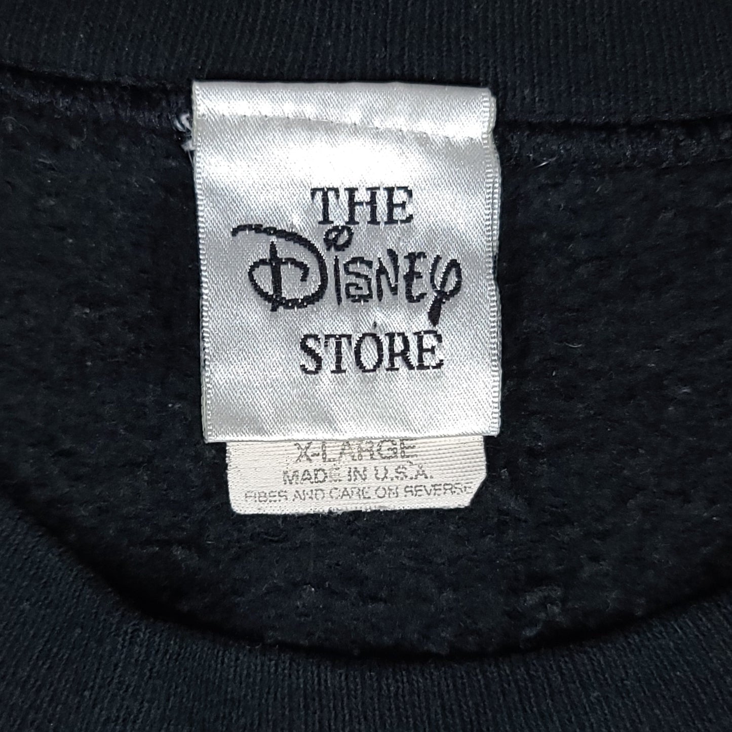 Vintage The DIsney Store Mickey Mouse Atlanta Black Sweatshirt
