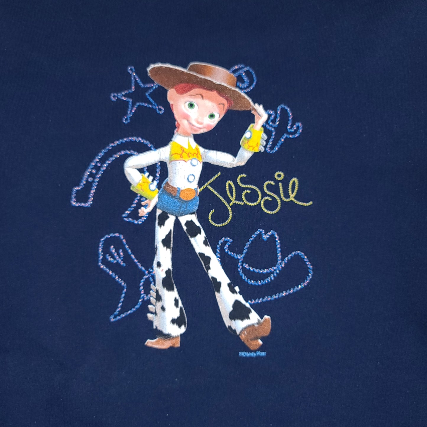 Vintage Jessie Toy Story Navy Blue Sweatshirt