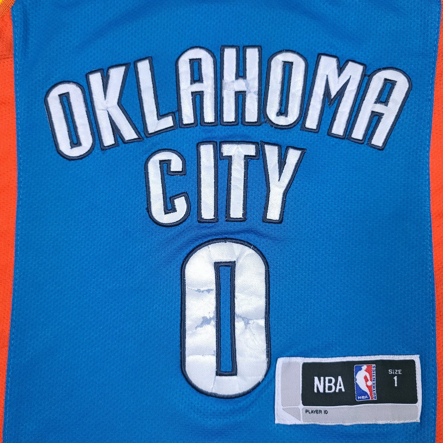 Russell Westbrook Blue Oklahoma City Thunder Youth Jersey