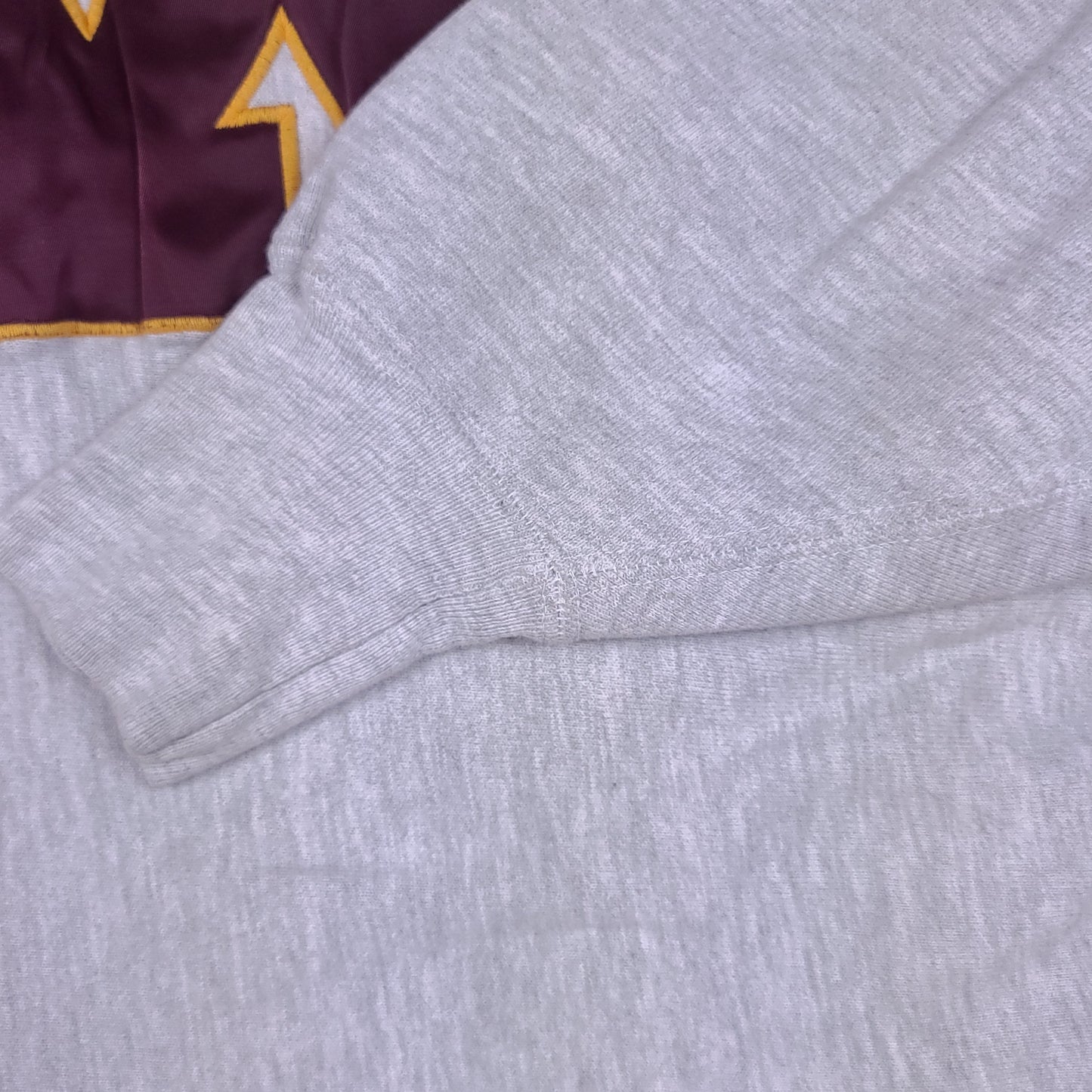 University of Minnesota Golden Gophers Cropped Gray Champion Reverse Weave Sweatshirt