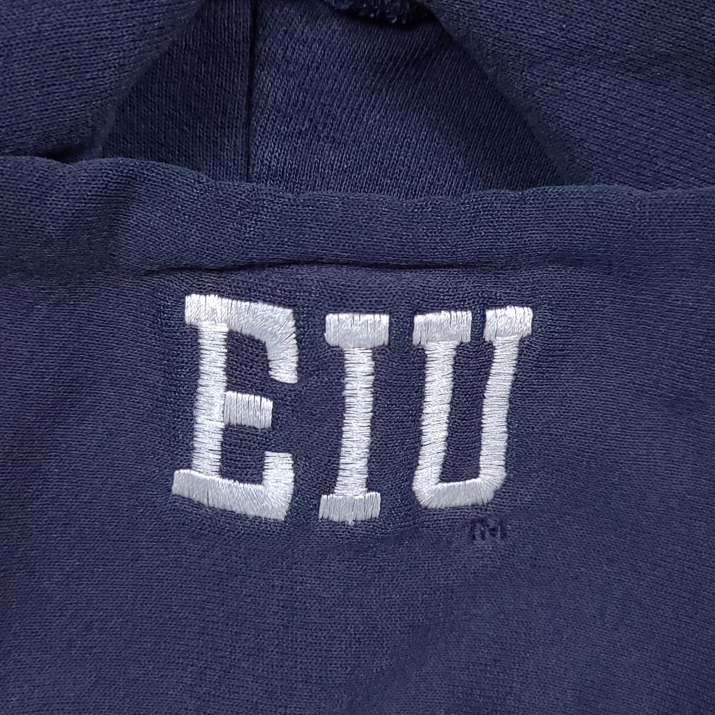 Vintage Eastern Illinois University Panthers Navy Blue Hoodie