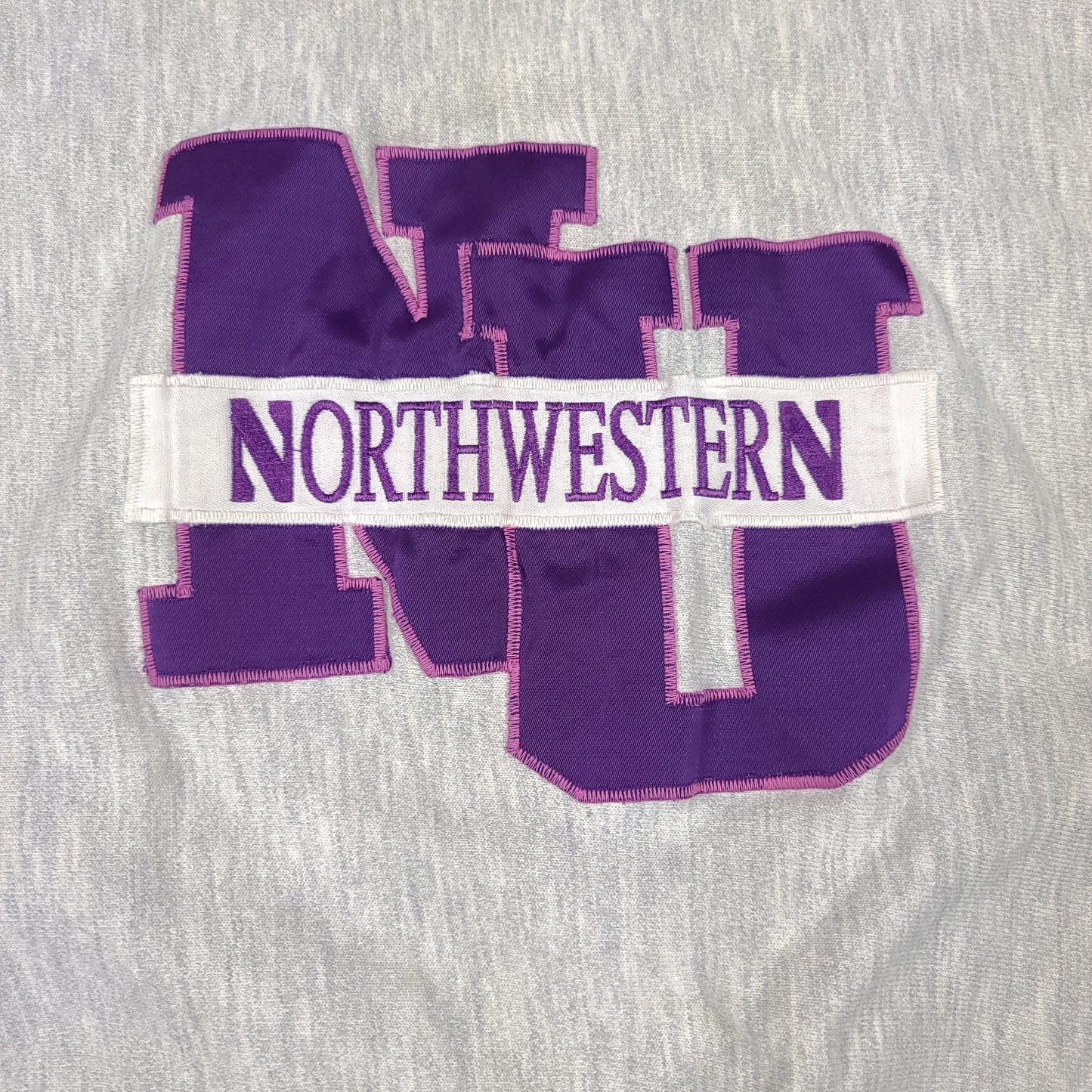 Vintage Distressed Northwestern University Rugged Sweats Sweatshirt