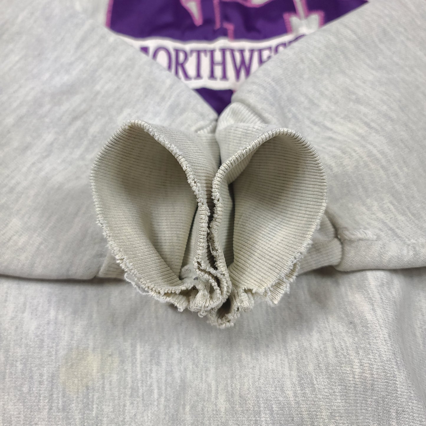 Vintage Distressed Northwestern University Rugged Sweats Sweatshirt