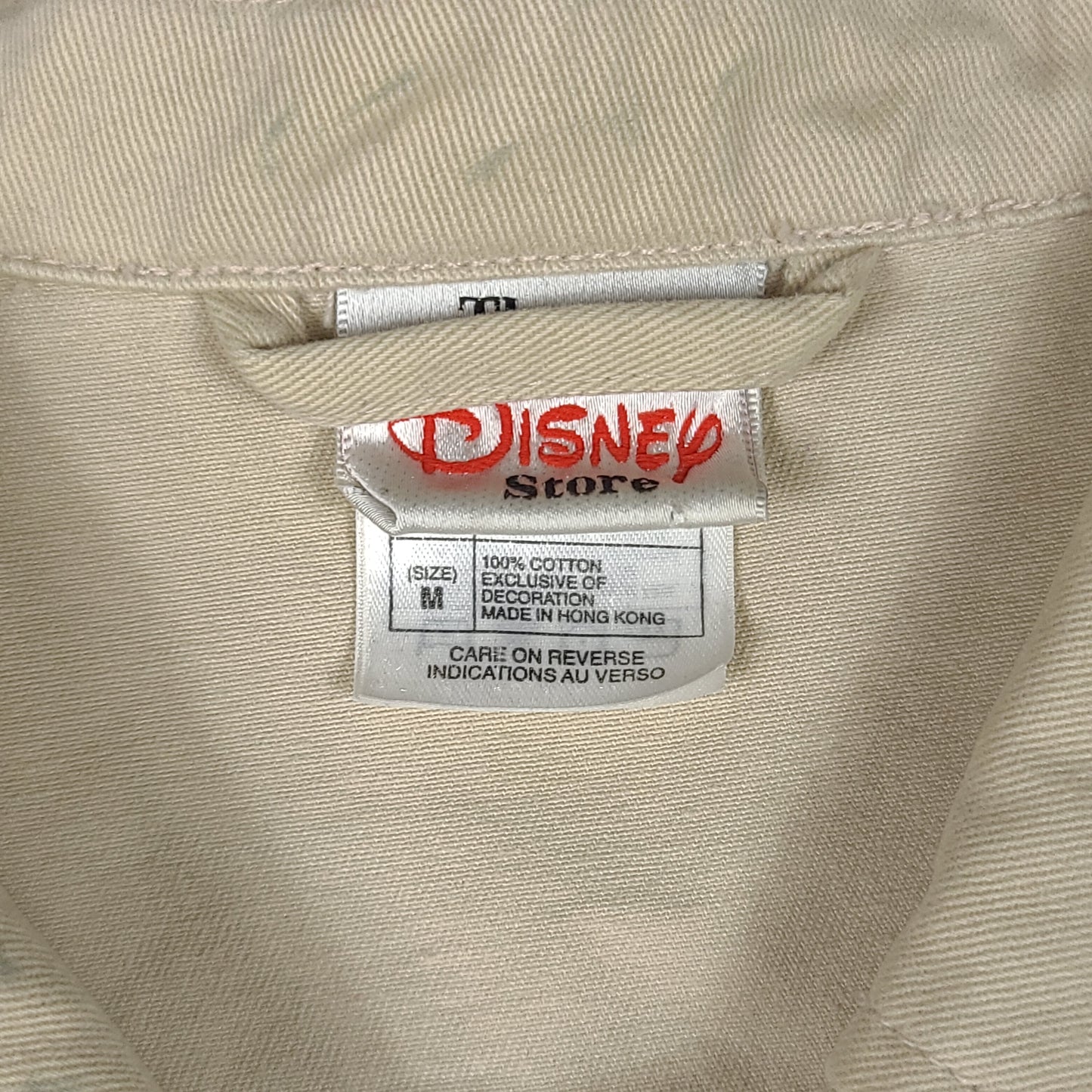 Vintage Winnie the Pooh Disney Beige Safari Shirt