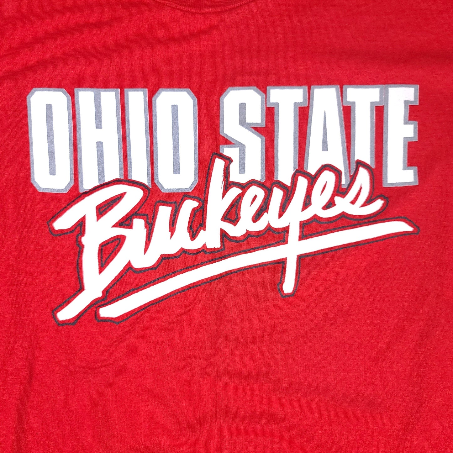 Vintage Ohio State University Buckeyes Logo 7 Red Tee