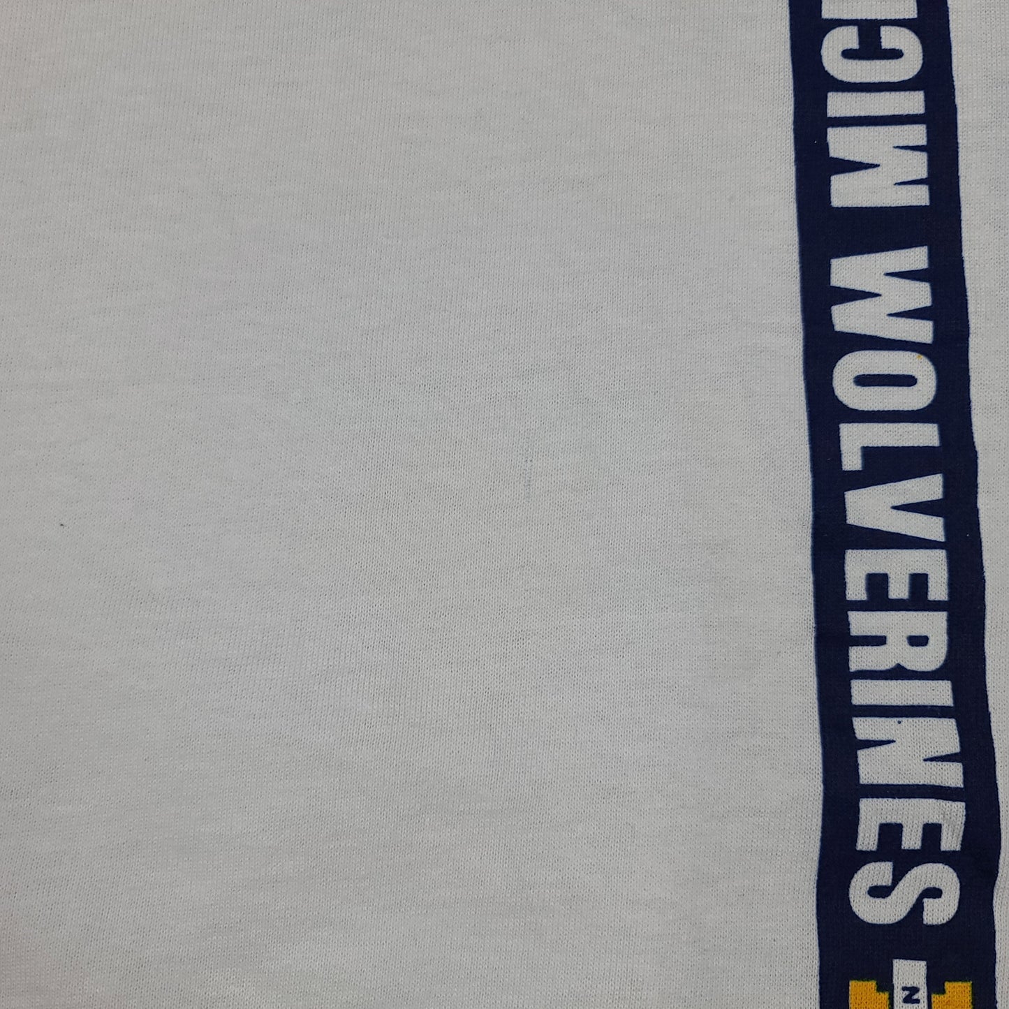 Vintage University of Michigan Wolverines Cut Off Tee (New With Tags)