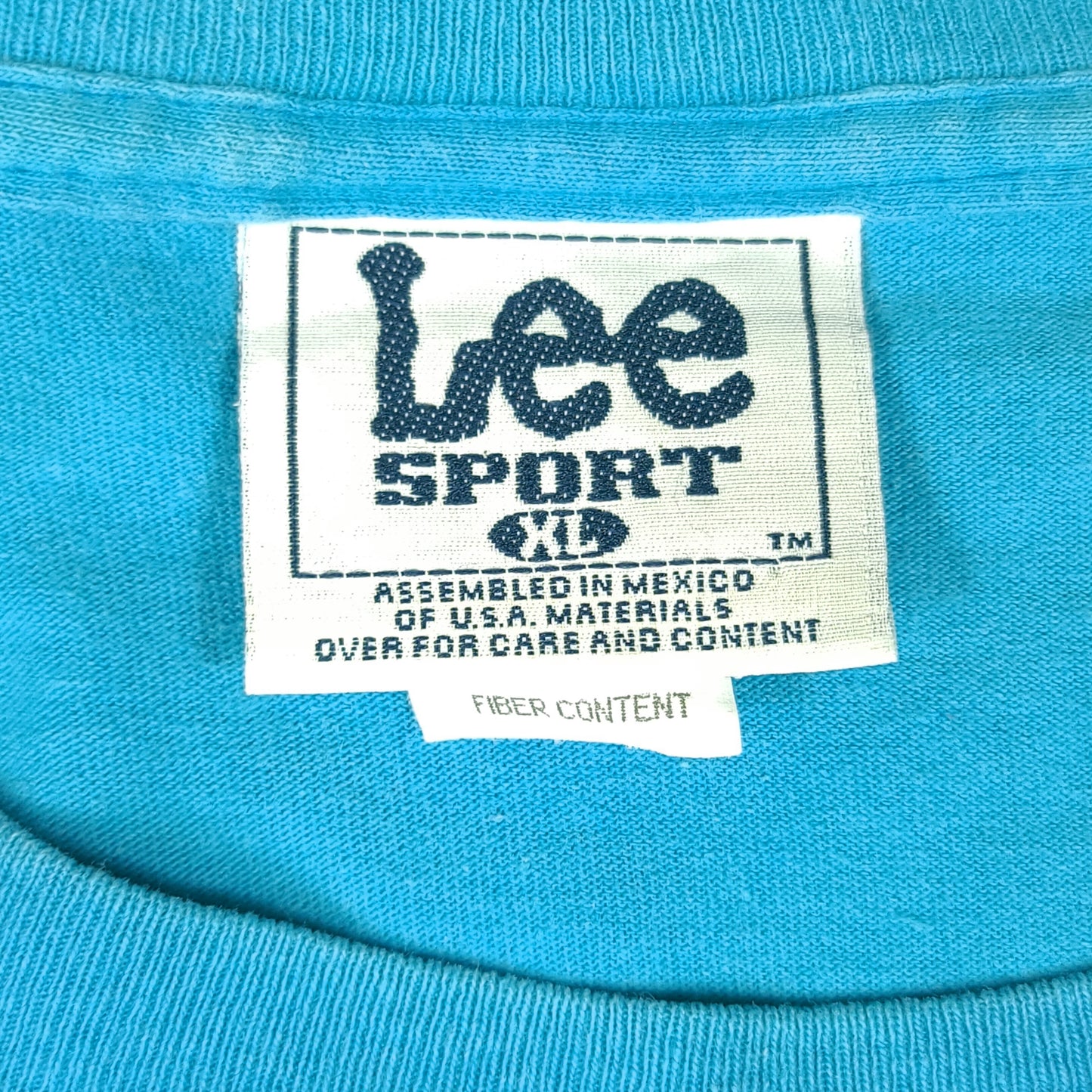 Vintage Carolina Panthers Blue Lee Sport NFL Tee