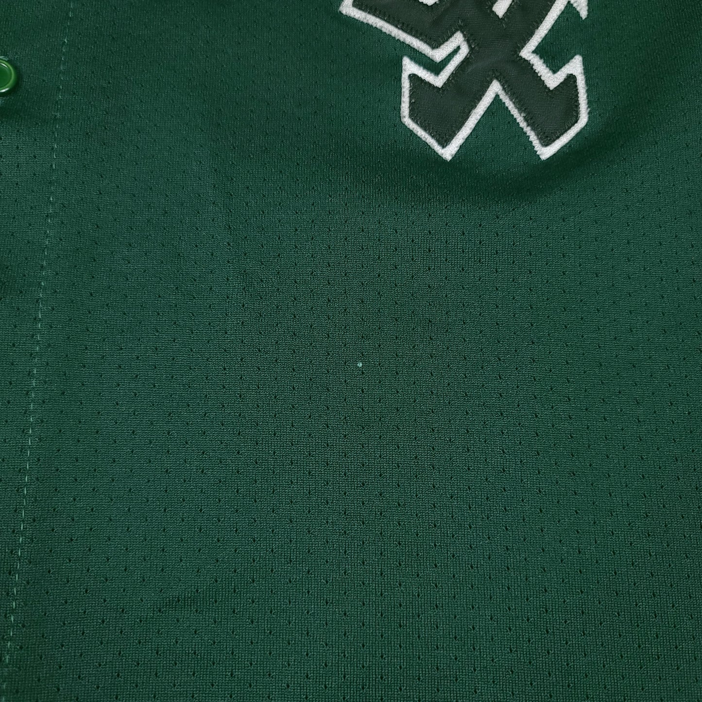 Vintage Chicago White Sox Green Majestic Baseball Jersey (Missing Buttons)