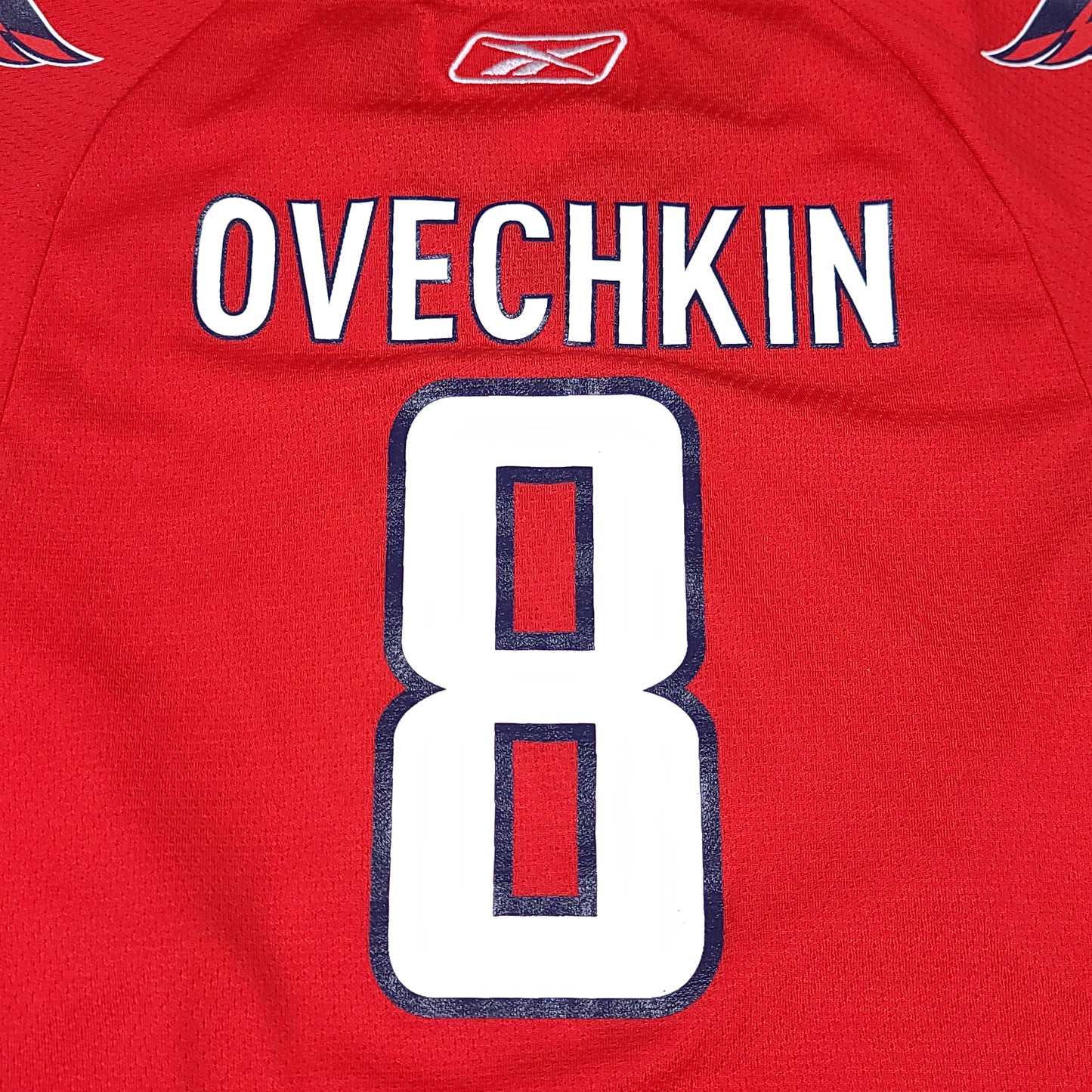 Alexander Ovechkin Washington Capitals Red Reebok Hockey Jersey