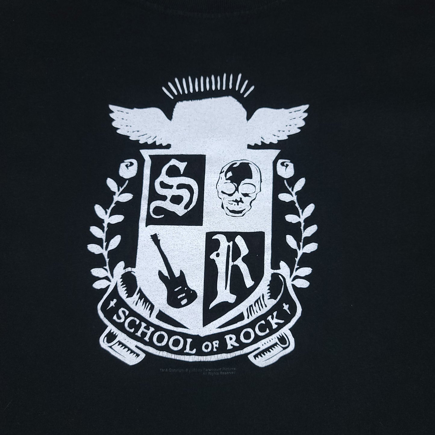 Vintage School of Rock 2003 Black Tee