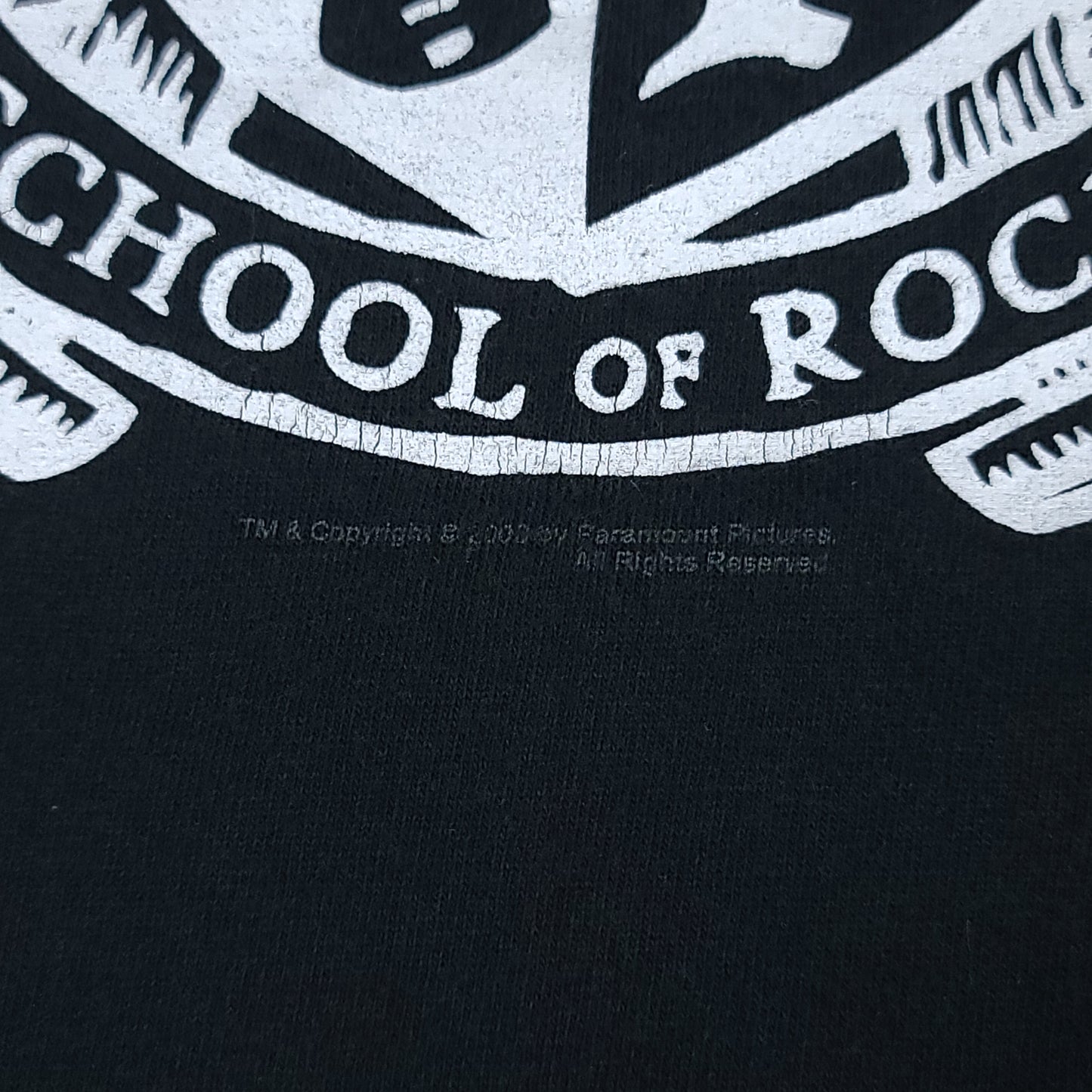 Vintage School of Rock 2003 Black Tee