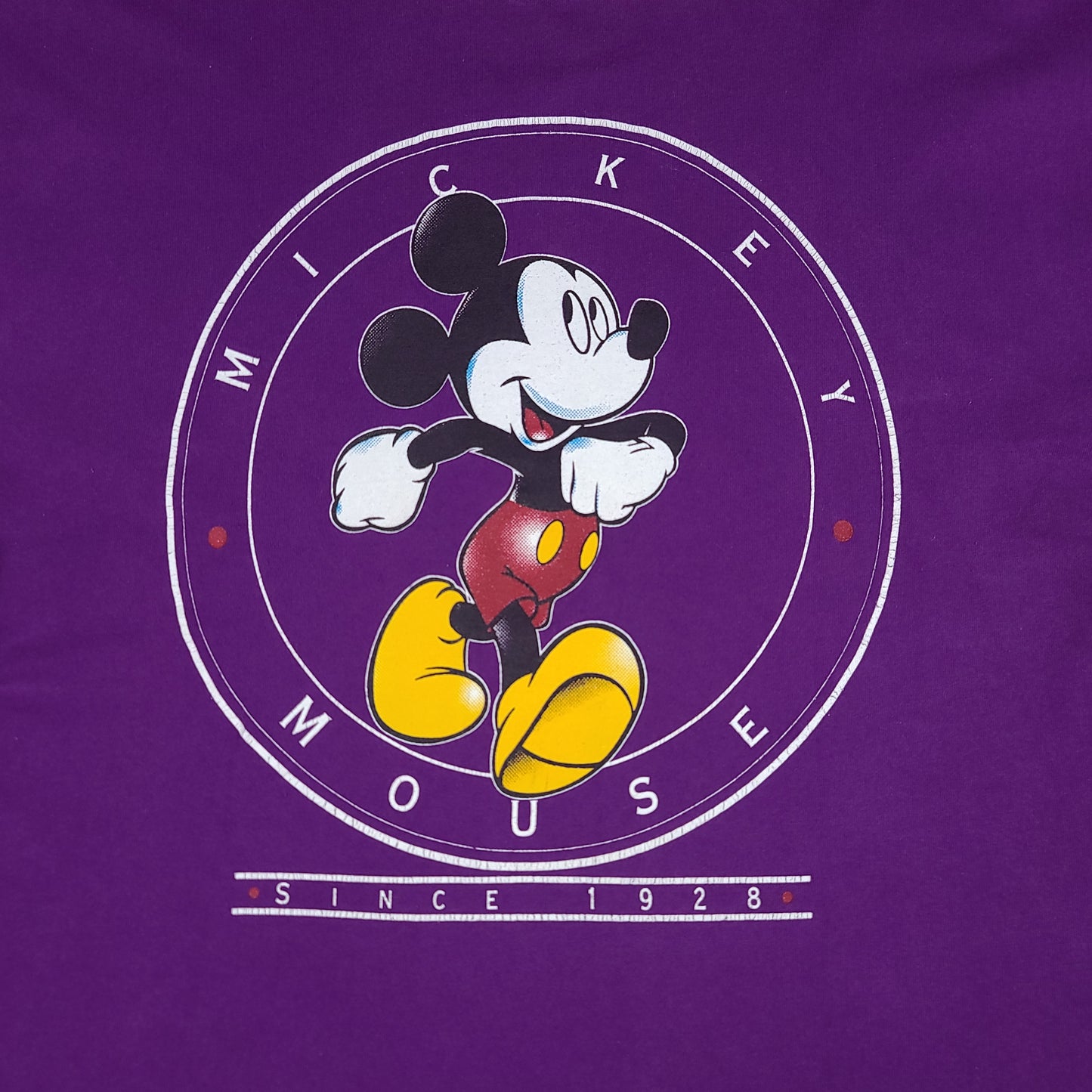 Vintage Purple Mickey Mouse Disney Unlimited Tee