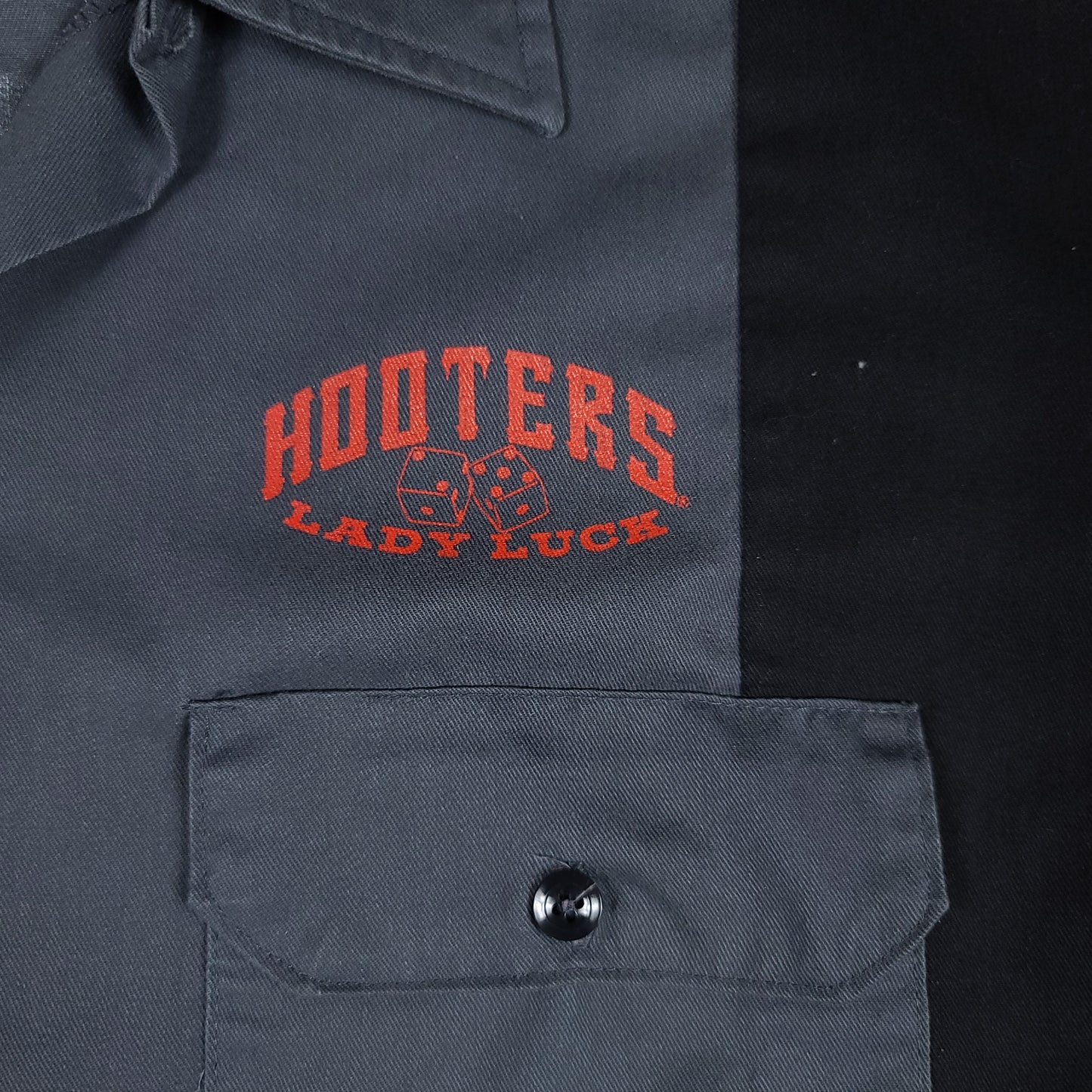 Hooters Lady Luck Dickies Short Sleeve Shirt