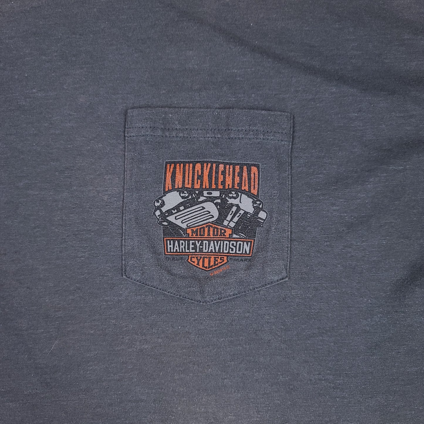 Harley Davidson Villa Park Gray Tee