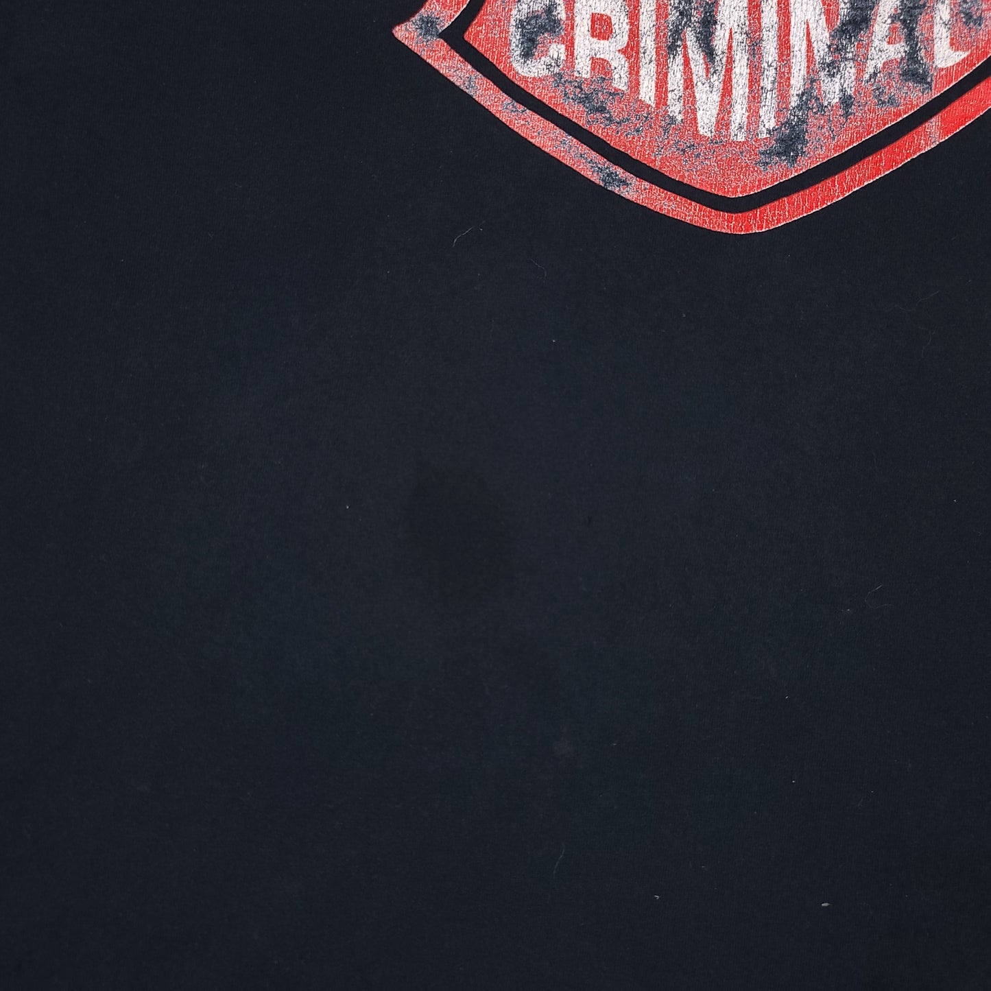 Vintage Bikers Aren't Criminals Black Tee