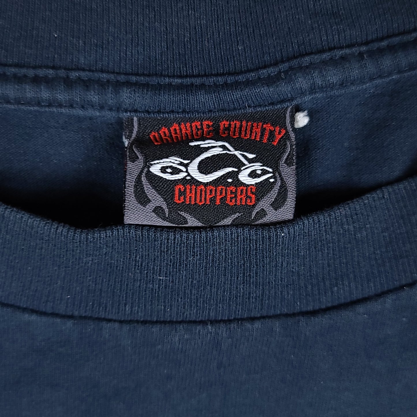 Orange County Choppers Blue Long Sleeve Tee