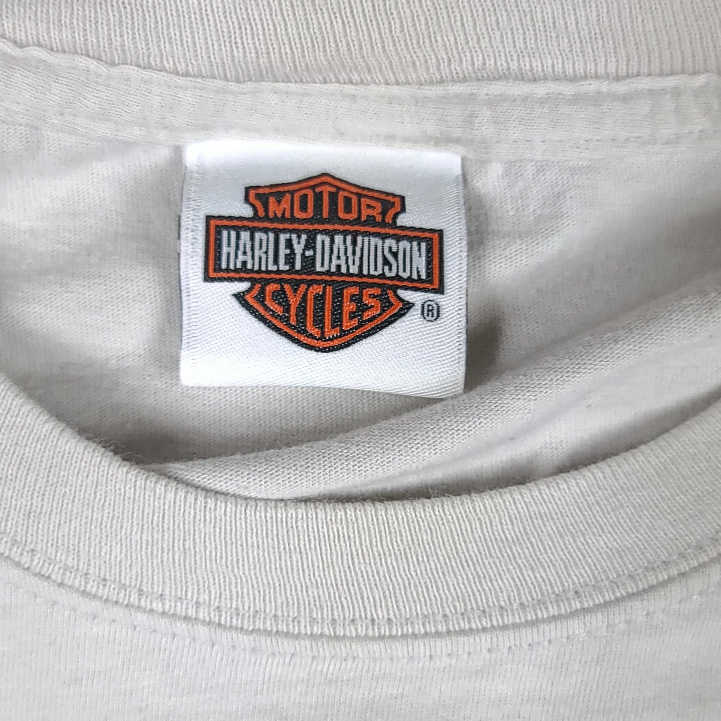 Harley Davidson Eagle Orlando Florida Light Gray Tee