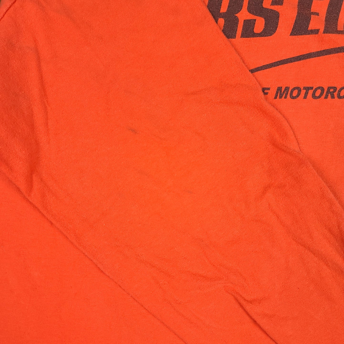 Harley Davidson Chicago Riders Edge Orange Long Sleeve Tee