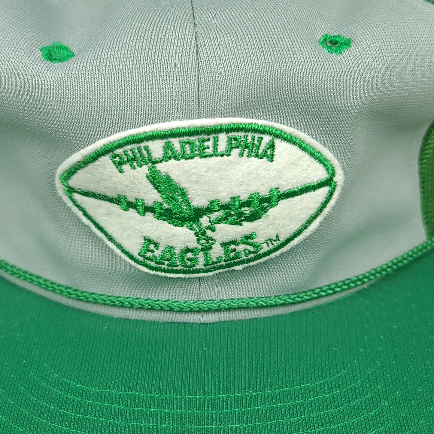 Vintage Philadelphia Eagles NFL Green Sports Specialties Trucker Hat