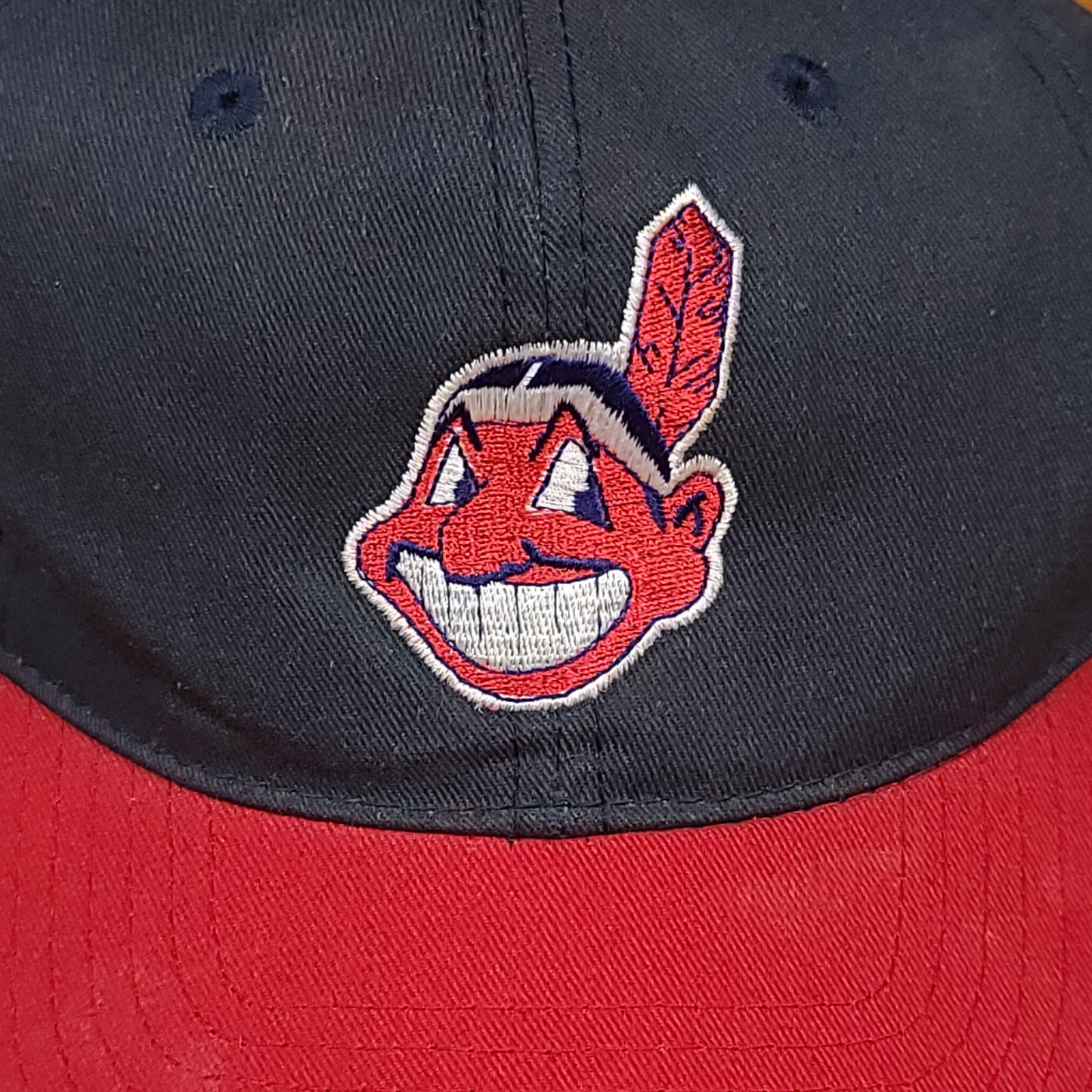 Vintage Cleveland Indians MLB Snap Back Hat