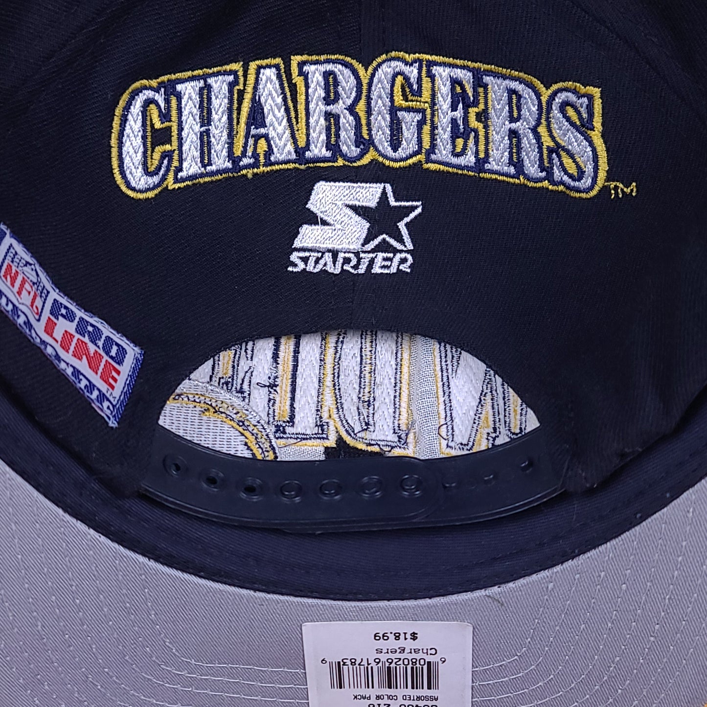 Vintage San Diego Chargers Pro Line Starter Hat