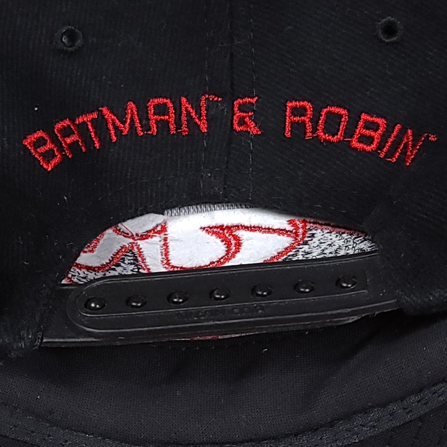 Vintage Batman & Robin Movie Snap Back Hat