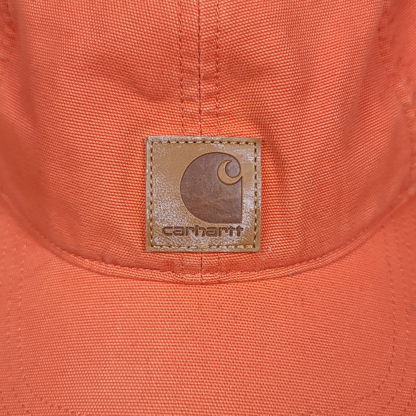 Carhartt Orange Velcro Back Hat