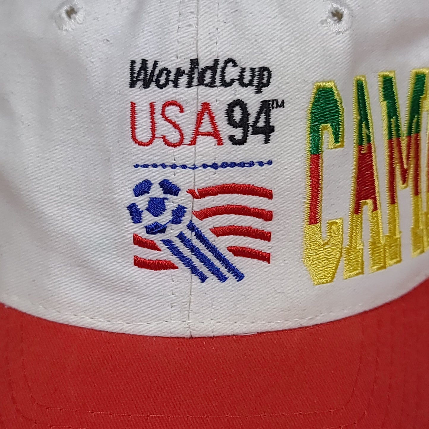 Vintage Cameroon World Cup 1994 Snap Back Hat