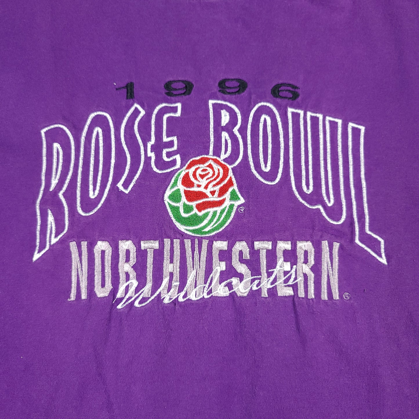 Vintage Northwestern University Purple Logo 7 Tee