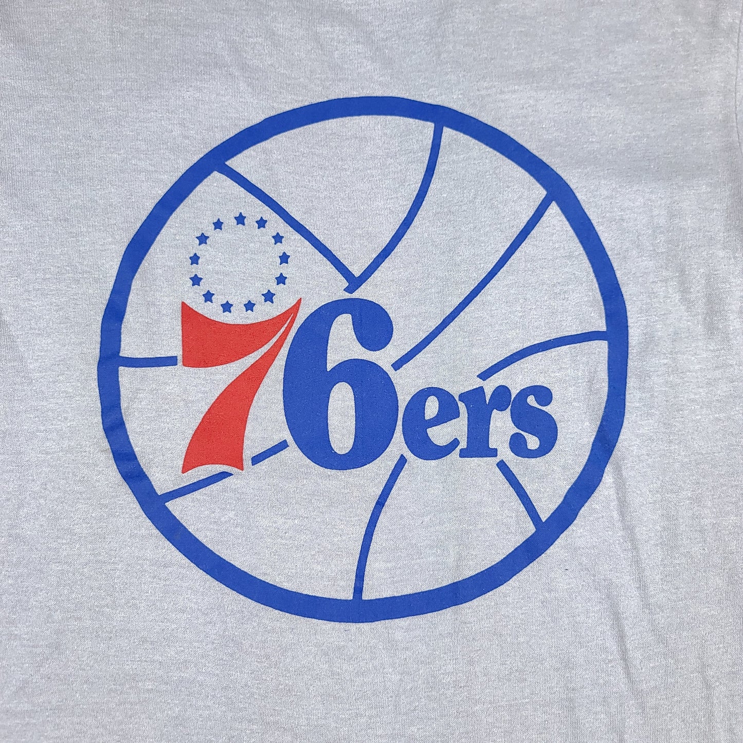 Vintage Philadelphia 76ers Gray Long Sleeve Tee