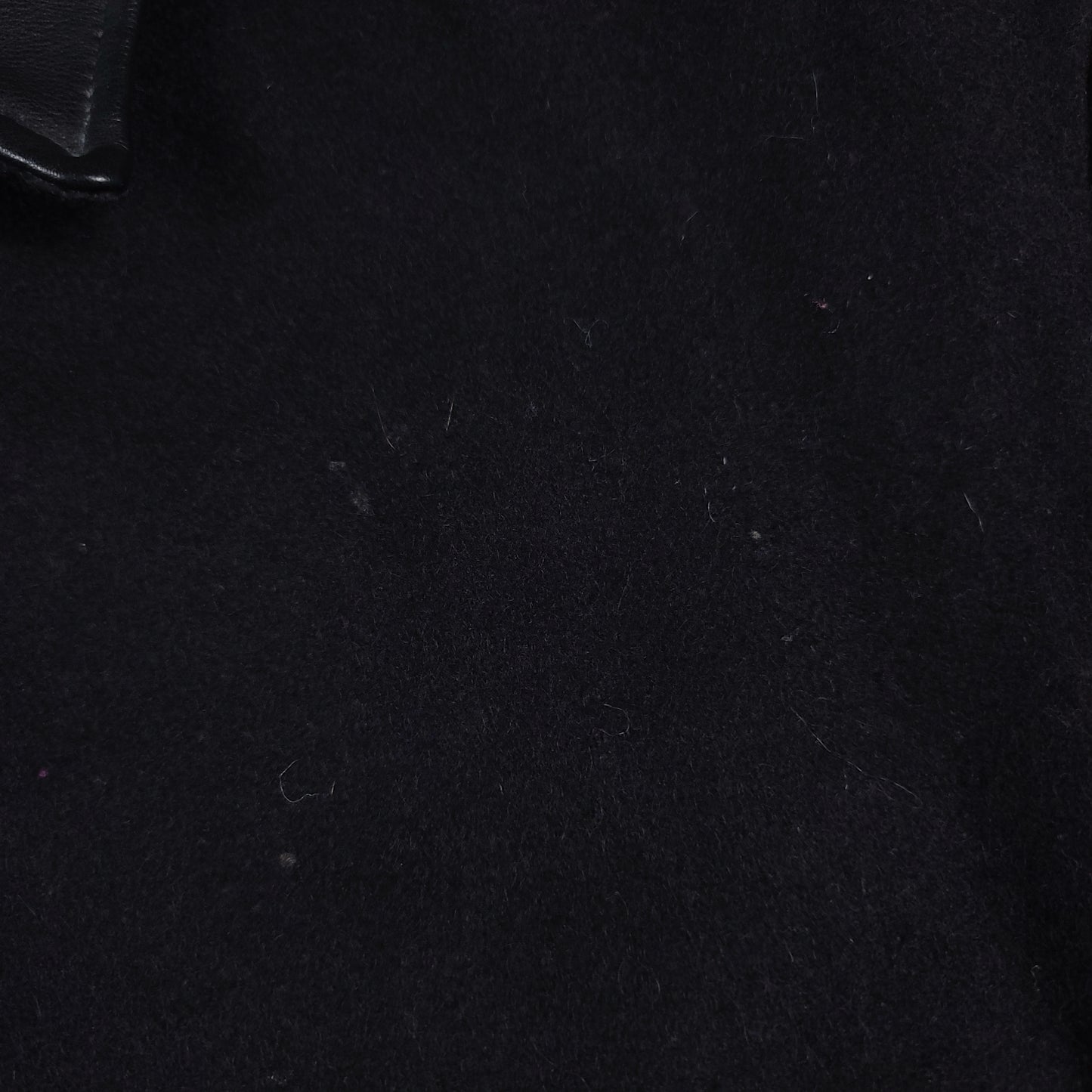 Vintage MLB World Series Black Leather Wool Genuine Merchandise GIII Jacket