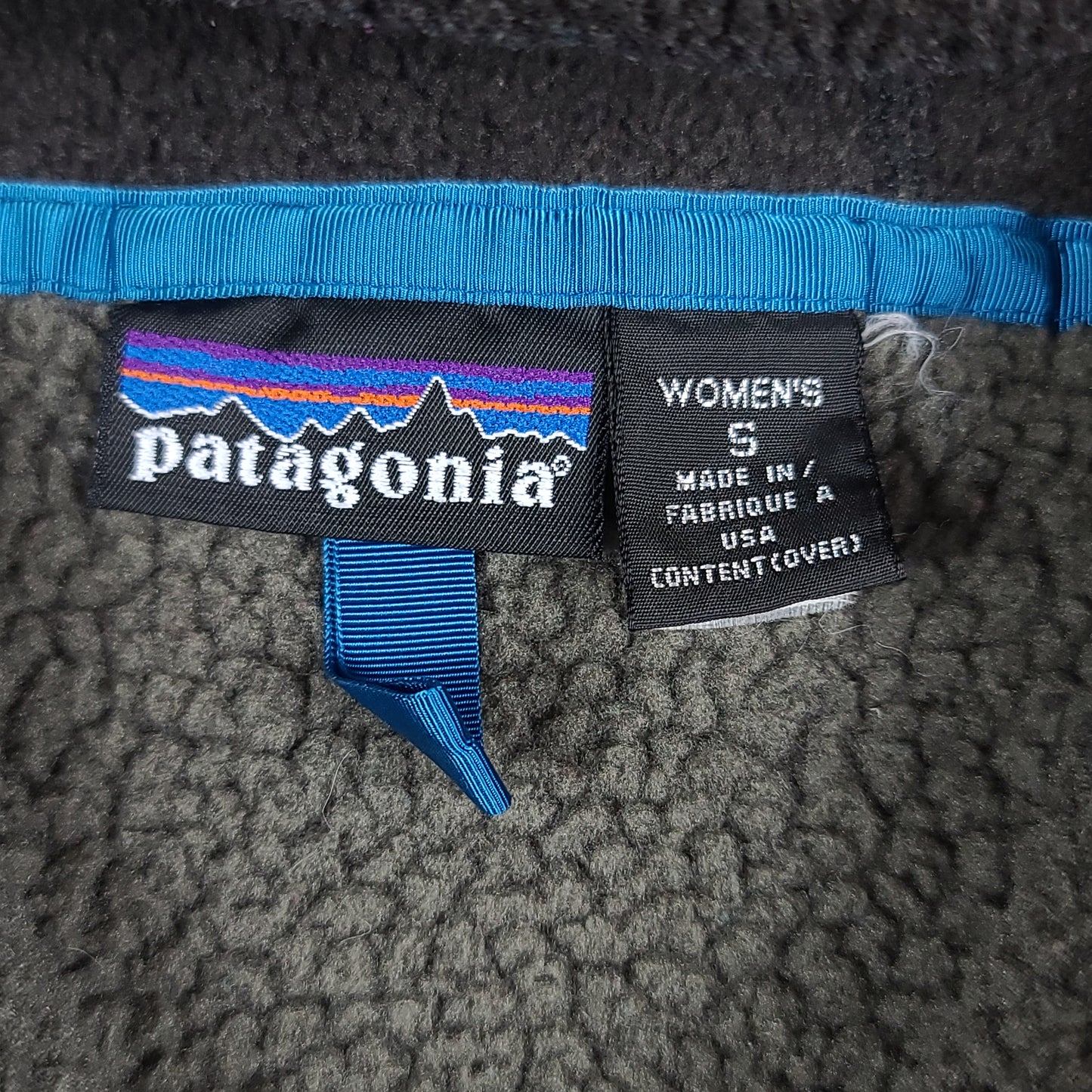 Patagonia Gray Fleece Zip Up Hoodie