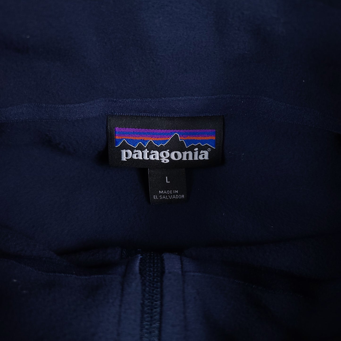 Patagonia Blue Fleece 1/4 Zip Sweater