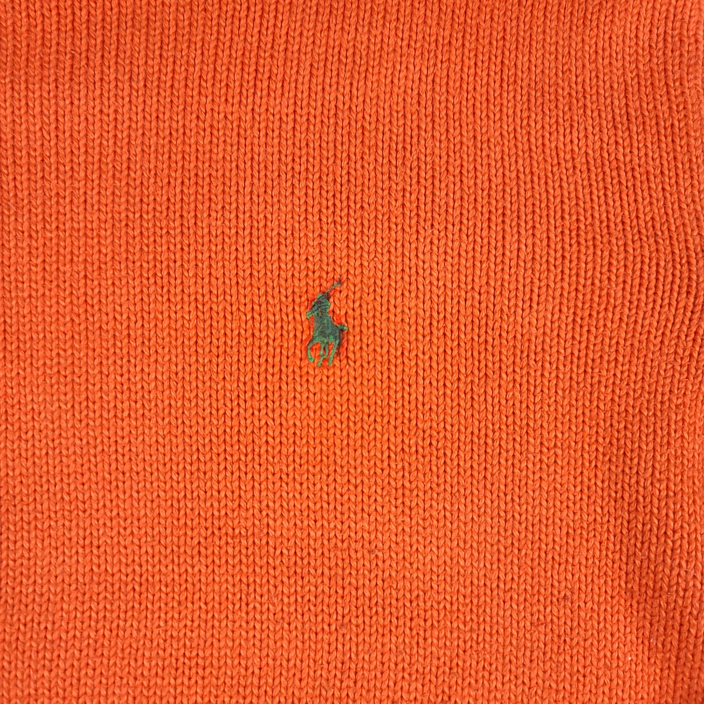 Vintage Polo Ralph Lauren Orange Knit Sweater