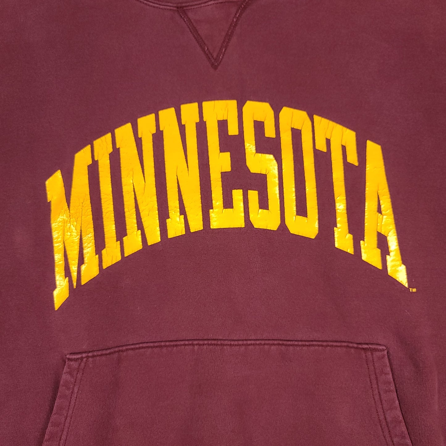 Vintage University of Minnesota Gophers Maroon Champion Hoodie