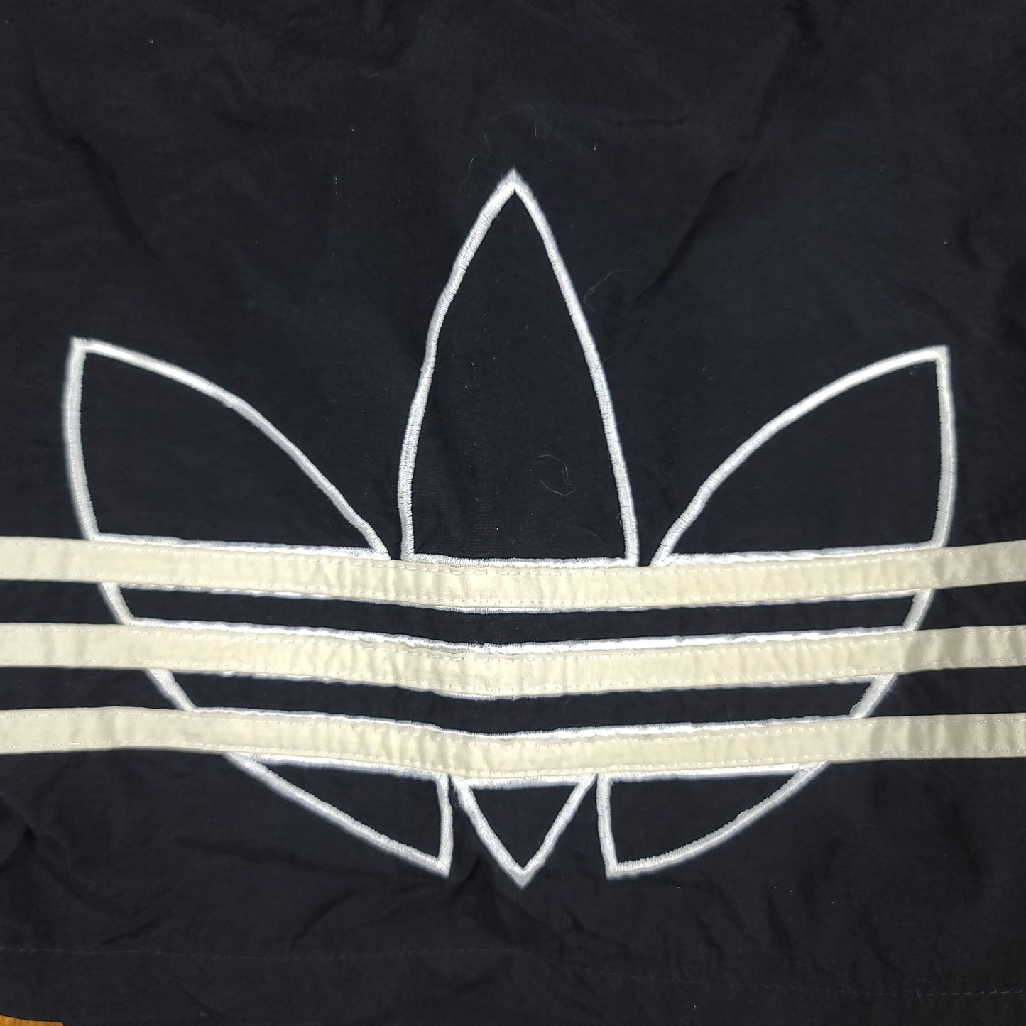 Vintage Black adidas Trefoil Nylon Shorts