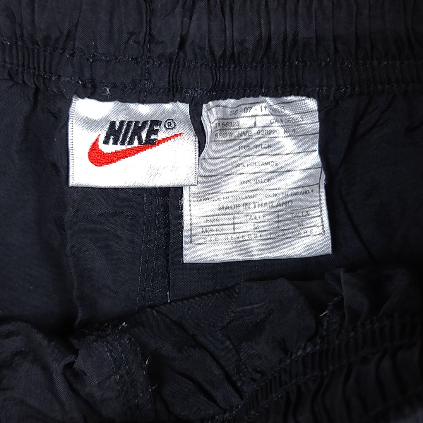Vintage Nike Black Nylon Shorts