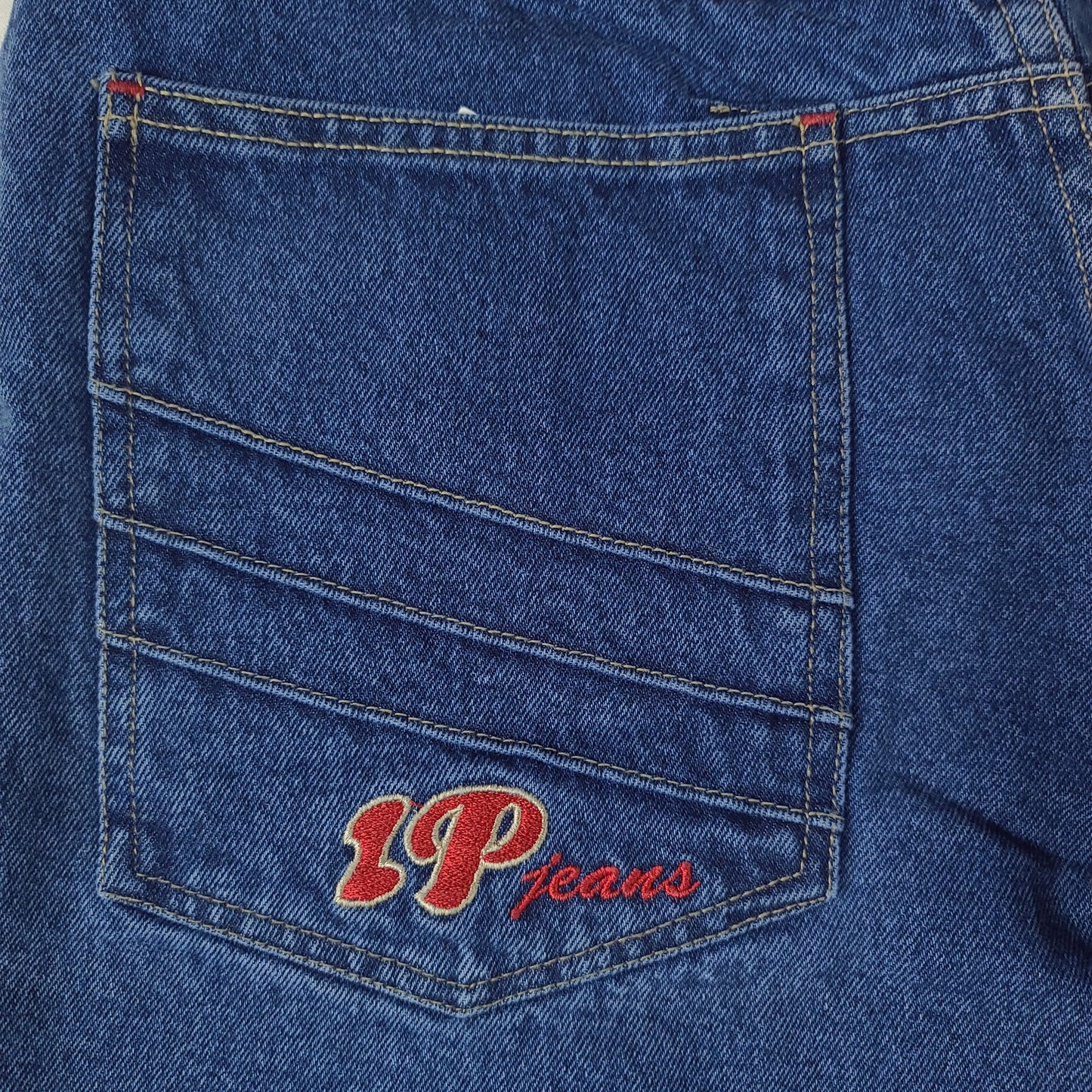 Vintage Y2K Ice Pole Blue Denim Pants